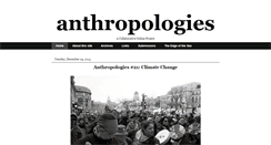Desktop Screenshot of anthropologiesproject.org